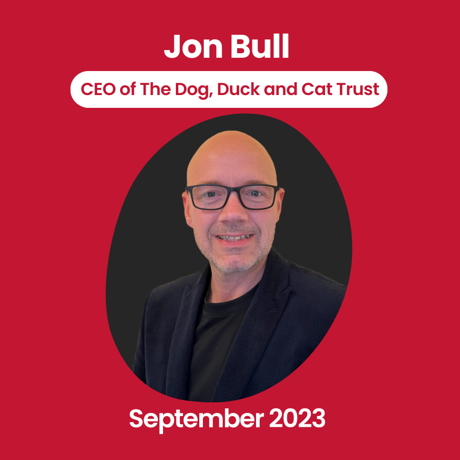 Jon Bull September's Social Value Champion for Connex Education